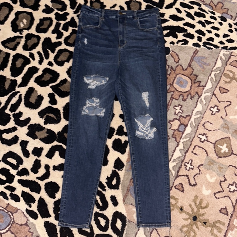 American Eagle Next Level Stretch Curvy Hi Rise Jeggings size 14